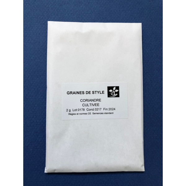 Graines de Coriandre cultivée