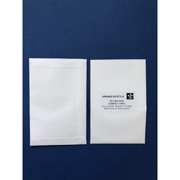 Graines de Pétunia nain compact varié