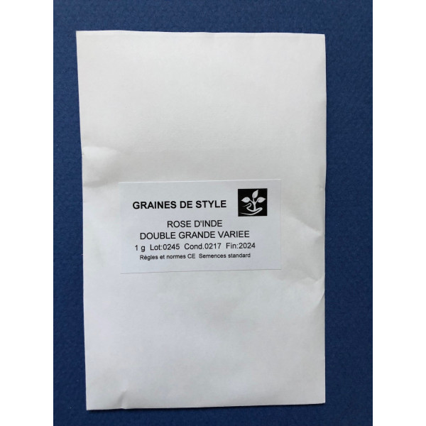 Graines de Rose d'Inde double grande varié