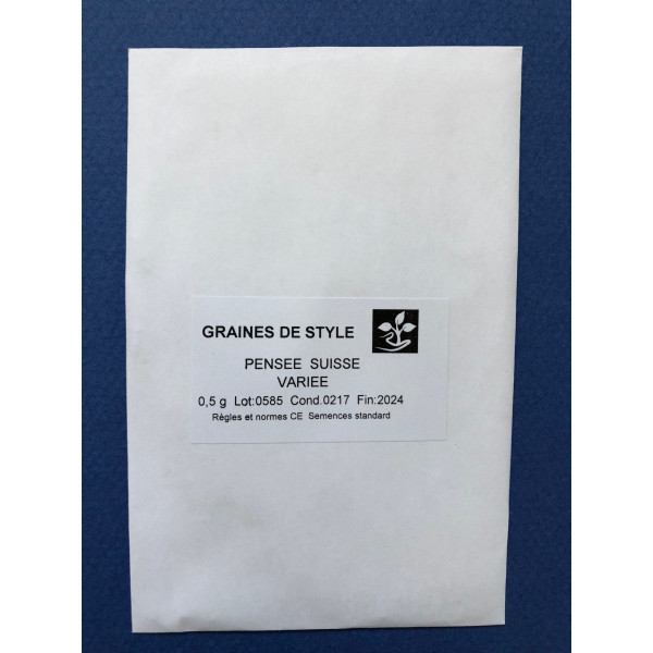 Graines de Pensée Suisse variée