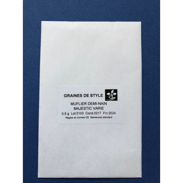 Graines de Muflier 1/2 nain majestic varié