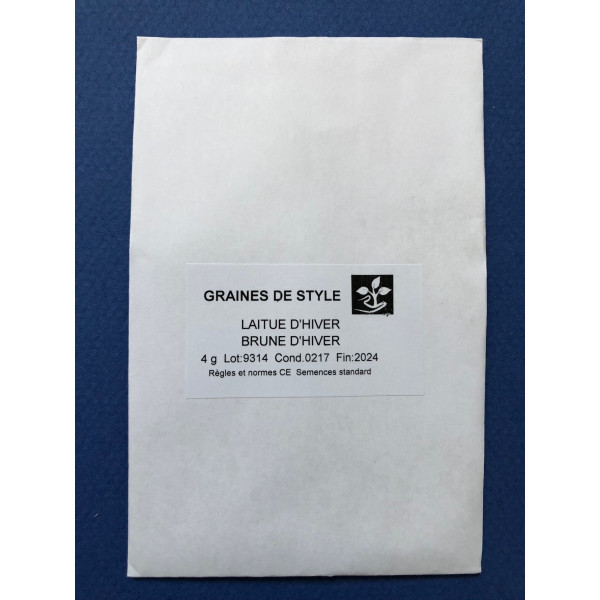 Graines de Laitue d'hiver brune d'hiver
