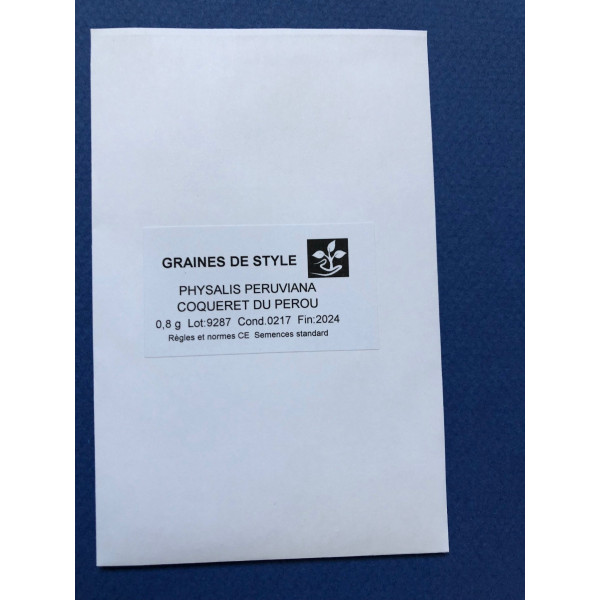Graines de Physalis Peruviana coqueret du Perou