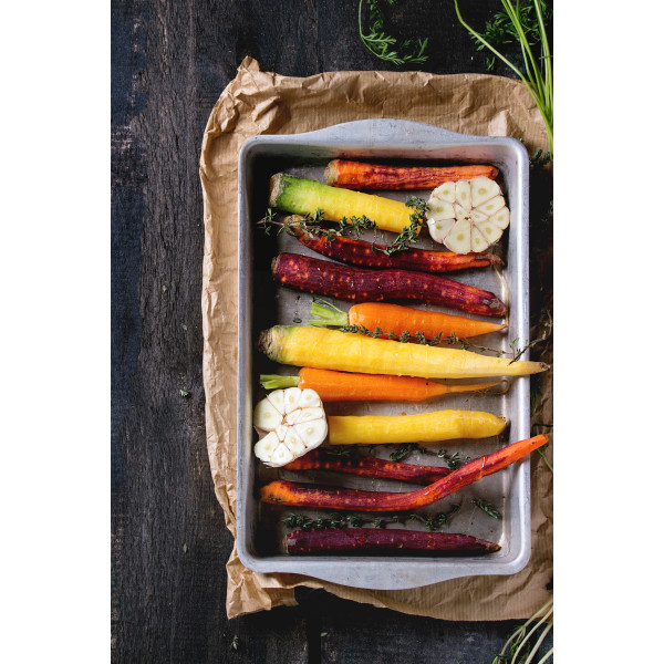 Carotte Hyb. Rainbow (mélange de couleurs) 