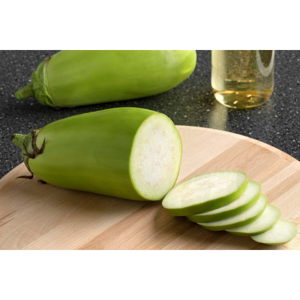 Aubergine verte longue de Barbentane 