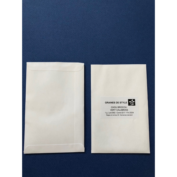 Graines de Chou brocolis Vert Calabrais
