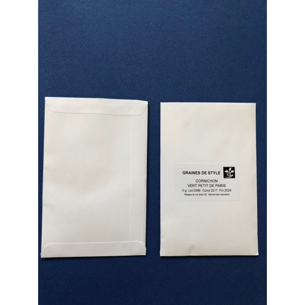 Graines de Cornichon vert petit de Paris