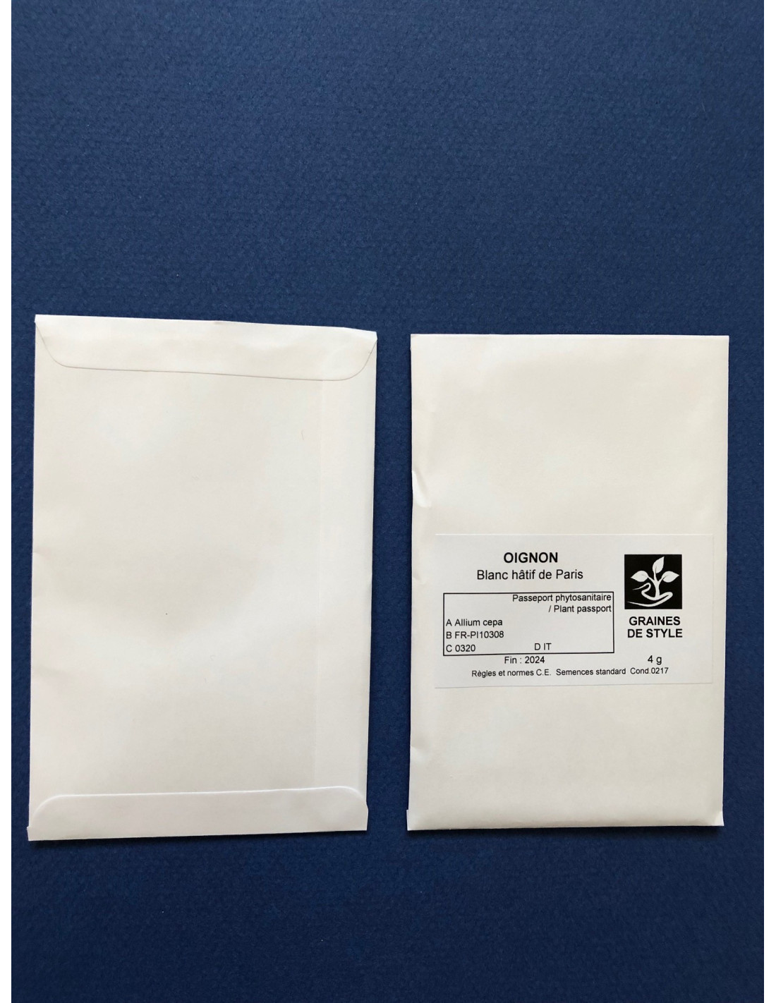 Graines Oignon Blanc Hâtif De Paris Vilmorin - Sachet Pour Récolte Printanière, Gros Bulbes Plats