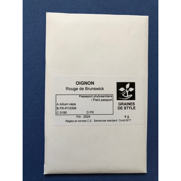 Graines d'Oignons rouge foncé de Brunswick