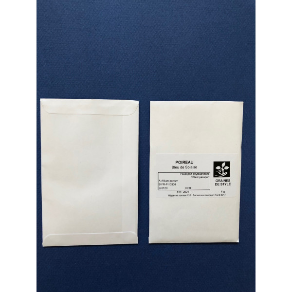 Graines de Poireau bleu de Solaise